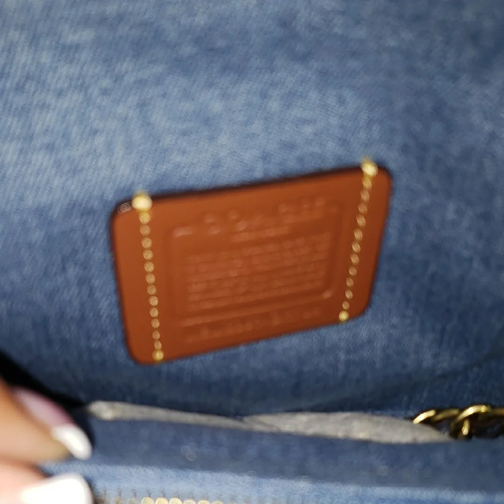 Coach Denim Tabby Sb 26 Shoulderbag - Picture 6 of 9